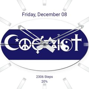 COEXIST Peace Love by Redline