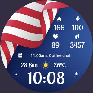 Patriot SWF 02 by StarWatchfaces