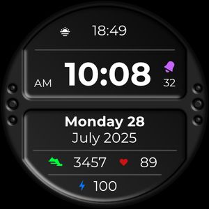 DADAM80: Digital Watch Face by DADAM Watch Faces