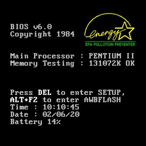 Old computer boot (Square) by BulbousSum