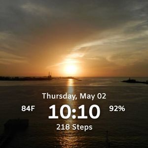 Sunset - Bahamas by Ronda