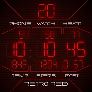 Retro Red LED by Sean Parkinson