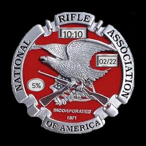 NRA Logo Red by Linlay Designs™
