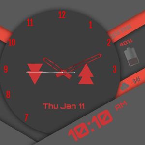 RK-Red Watch by RK WATCH DESIGN