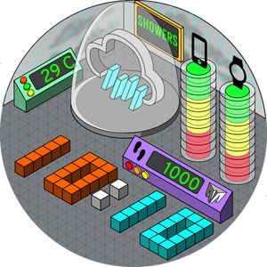 ISOw2 Isometric Weather/Time by Merge Labs