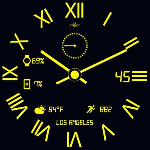 Black & Yellow rotating - V1 by Amit