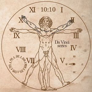 Da Vinci Series- Vitruvian Man by Analog Designer