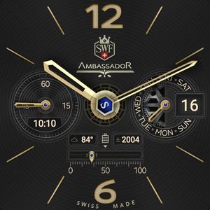SWF Ambassador 24H Black by SWF Swiss Watch Face