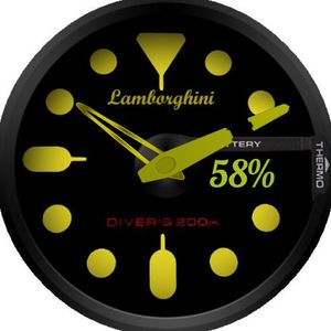 Yellow Lamborghini by Crossfire