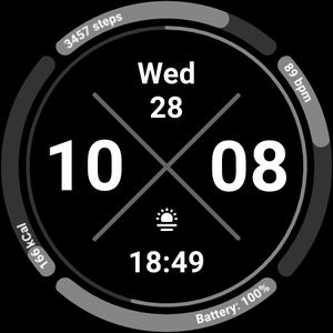 DADAM120: Digital Watch Face by DADAM Watch Faces