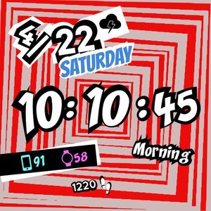Persona 5 Theme (Square) by SurvivingArch