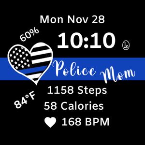 Police Mom by Linlay Designs™