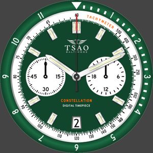 Tsao Constellation - Sea Green by Kamensek Timepieces
