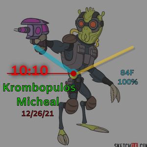 Rick and Morty Krombopulos mic by EJK