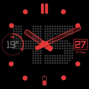 Red Seconds by Drews Faces