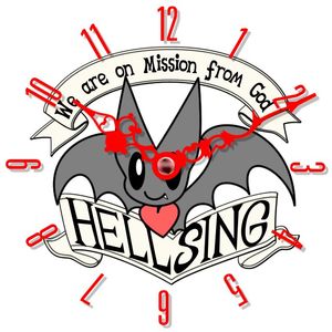Hellsing - Alucard's bat by Mellin