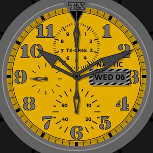 TX-CR45 Nautic Chrono by Tombot