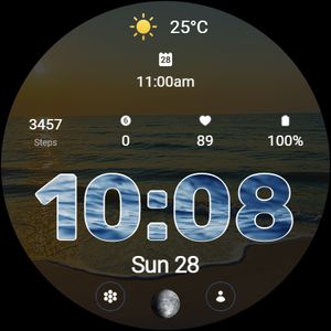 Waves Animated by StarWatchfaces