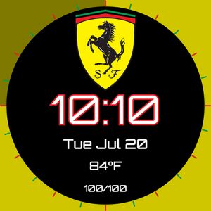Scuderia Ferrari F1 Racing by Barry