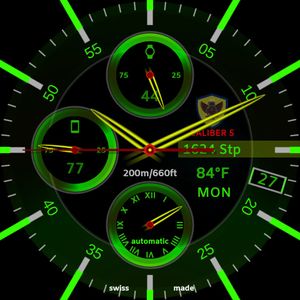Iridescent Chrono-green by Pabando