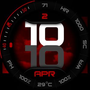 Dark Rage weather PRO by Patrick's Watches