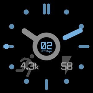 Blue Dots Bright by Drews Faces