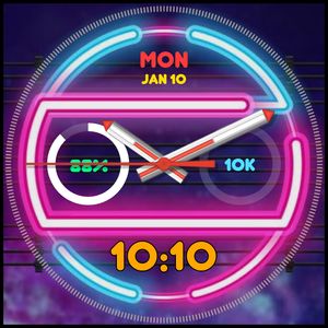 Neon Watchface \ KorN by korN