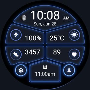 SWF Prime - Futuristic WF by StarWatchfaces