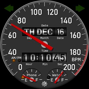 BPM & Rolling Digits (12/24h) by Peter