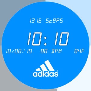 Adidas blue/white by Jaroslav Šmolda