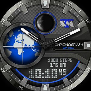 TSM Earth&Moon Mk2 Blue&Black by TaSiMa