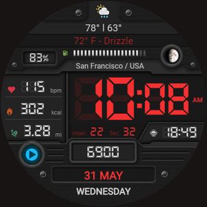 WFP 053 Military watch face by WFProduction by Alexandr Kovalev