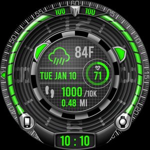 HY002 Black/Green by Merge Labs