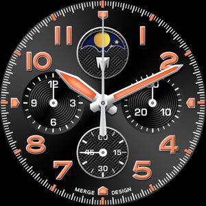 ICM006 Pilot Blk/Org Premium by Merge Labs