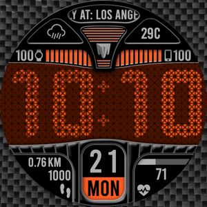 TG008 FLKR Orange TT by Merge Labs