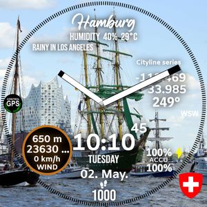 Cityline Hamburg by Berggeist