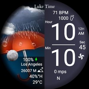 Meteo Pixel ATM 12H by Luke Time