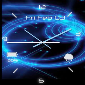 Neon Blue 2 by SilverBullet