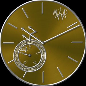 Poseidon gold by MAD MAX WATCHES