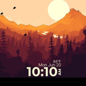 Olly Moss - Firewatch by Cth42