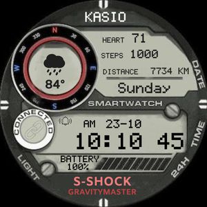 KASIO S-SHOCK GRAVITYMASTER by SETH AMADOR