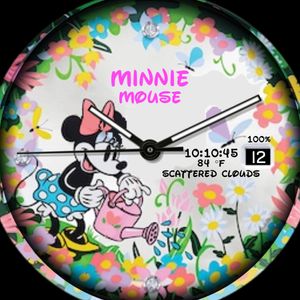 Garden Minnie Mouse by WhiteT