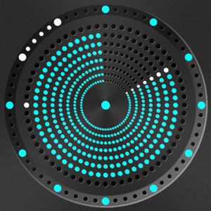 LED v140 Blue - Flat Black by Orakix