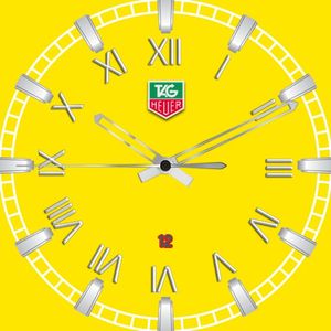 Tag Heuer yellow by Apostolos Kaparakis