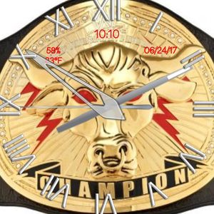 WWE Brahma Bull Title by Dean Smylie