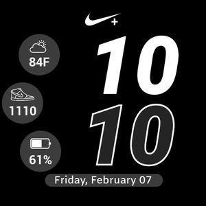 Nike+ Digital White Rounded by sq!