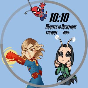 Marvel mini Hero Animado by Jorge.R.S.