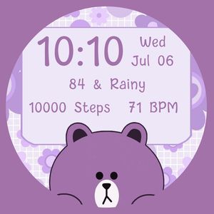 PurpleTeddyBear by Diana