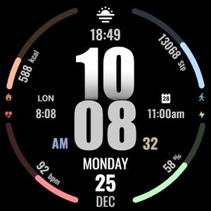 WFP 317 Digital watch face by WFProduction by Alexandr Kovalev