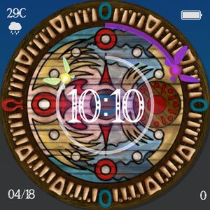 Clocktown Majoras Mask Square by rich